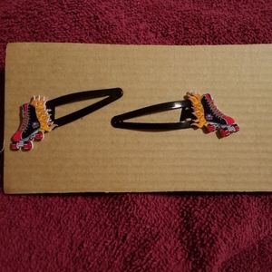Bebop hair wear roller skate hair clips